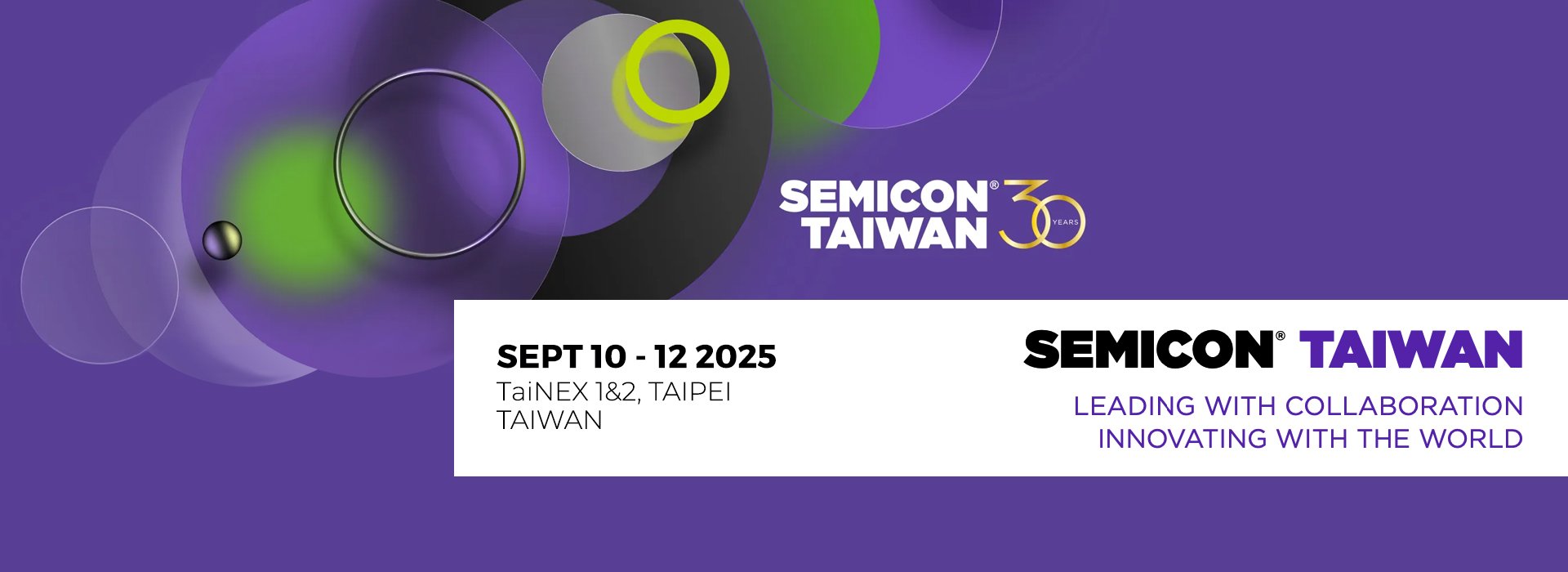 SEMICON Taiwan 2025 | Wafer-Handlingssysteme
