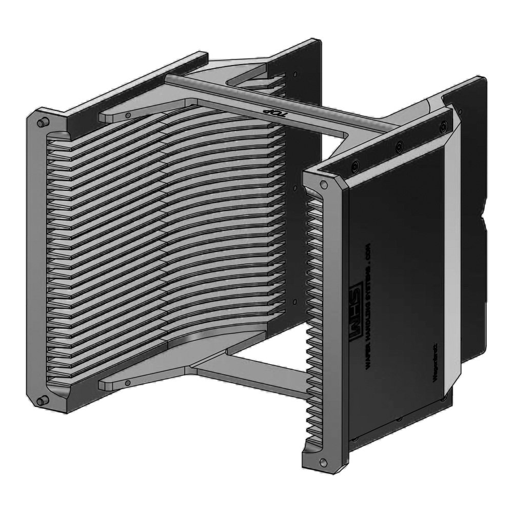 6" (150 mm) Aluminium-Kassette hart, klar eloxiert | 25 Plätze H-Stange / H-Stange | Eckig | Mindestbestellmenge 5 6" (150 mm) Aluminium-Kassette hart, klar eloxiert | 25 Plätze H-Stange / H-Stange | Eckig | Mindestbestellmenge 5